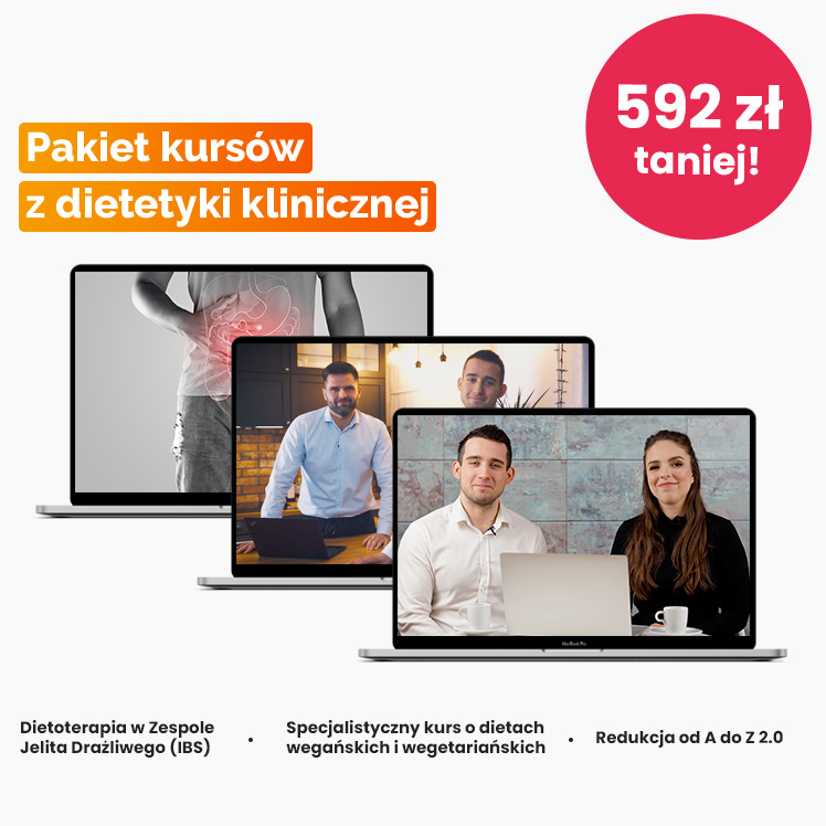 Pakiet kursów z dietetyki klinicznej