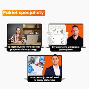 Pakiet kursów specjalisty - obsługa, układanie diety, interpretacja badań