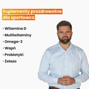 Suplementy prozdrowotne dla sportowca - kurs online